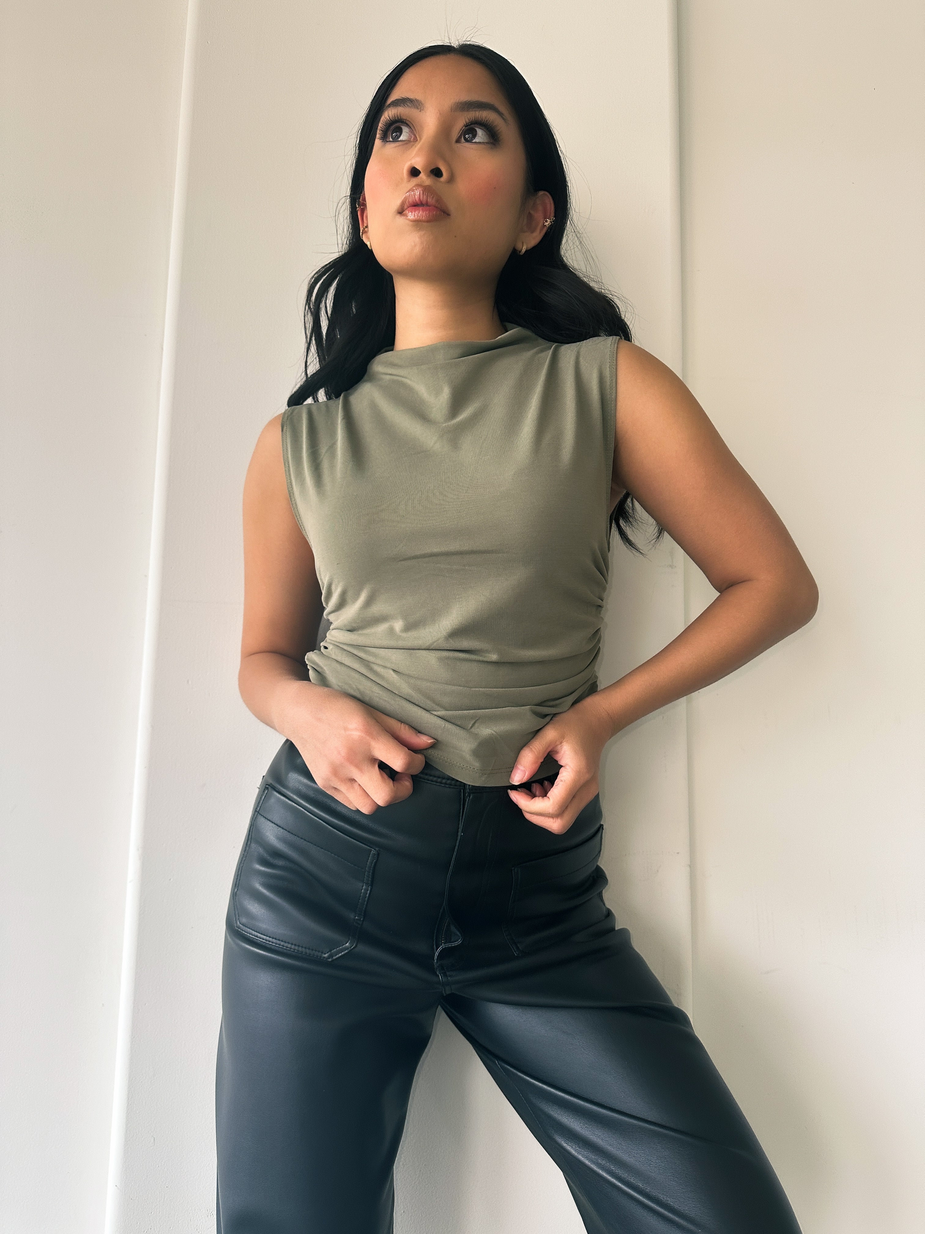 Mock Neck Top