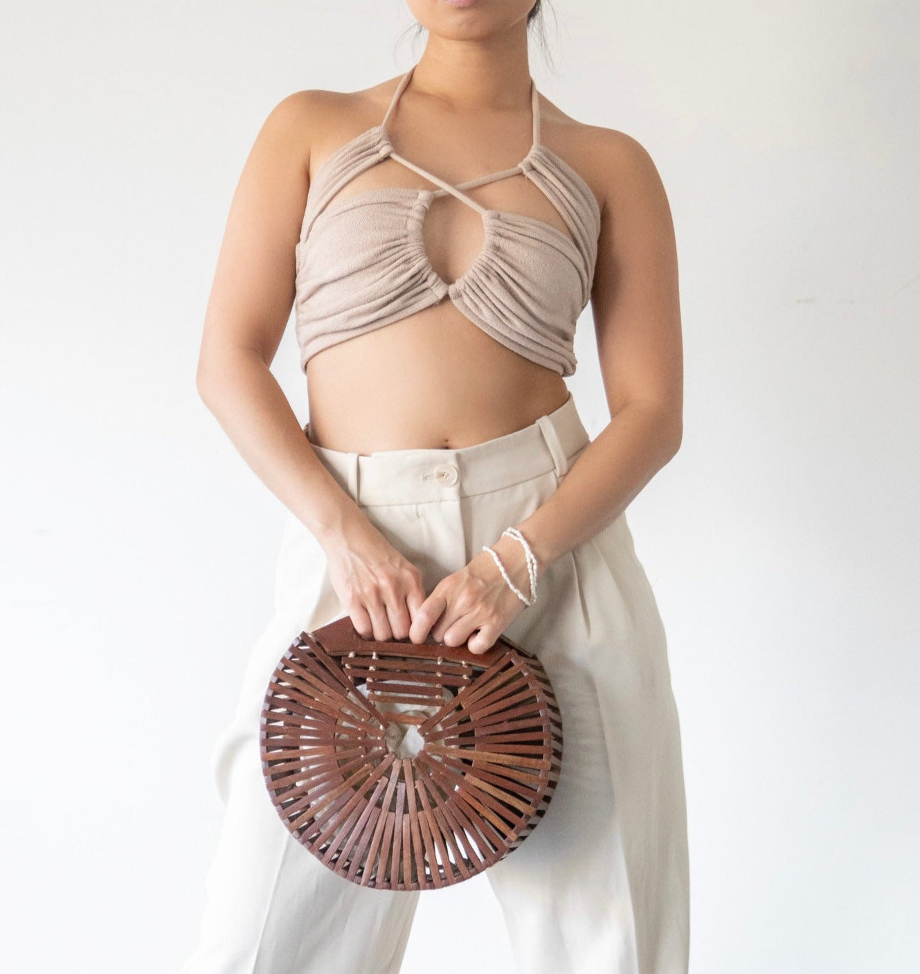 HALTER TIE TOP