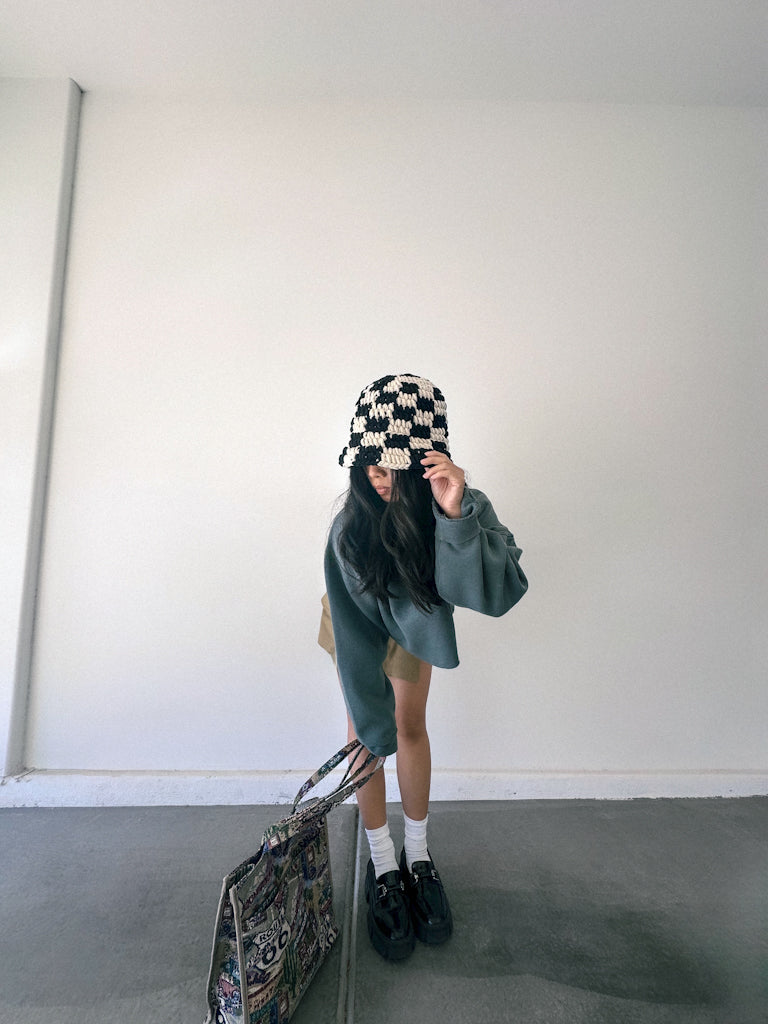 Checkmate Knit Hat